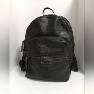 TIBA + MARL NWT Black Snake VEGAN Leather‎ Backpack
